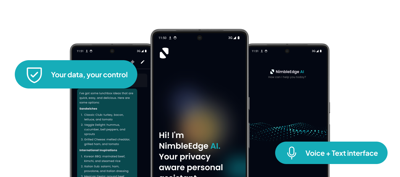 Meet NimbleEdge AI: The First Truly Private, On-Device Assistant